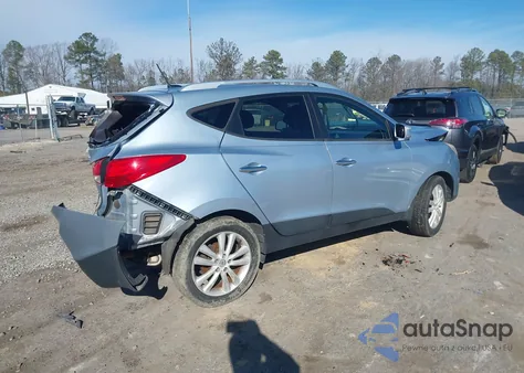 2011 Hyundai Tucson Limited from USA, damaged, VIN KM8JU3AC0BU196404
